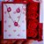 Conjunto Gota Rosa – Colar e Brincos/Presente dia dos Namorados - Imagem 1