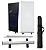 Porta Banner Roll-up Suporte Banner Estrutura 80x200cm - Imagem 1