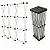 Painel Pantográfico 3.00 X 2,30 + Bolsa Transporte - Plug de plástico - Imagem 1