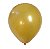 Balão Bexiga Cor Perolizado Ouro 8 Pol c 50 Uni. Happy Day - Imagem 1
