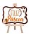 Lousa Provençal Páscoa Ovos 25x30cm Cód. PC005/MDF - Imagem 1