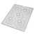 Forma Mini Trufa Especial c Silicone 30g Cód 813 BWB - Imagem 2