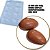 Forma Ovo de Páscoa Liso Simples Semiprof 150g Cód 3624 BWB - Imagem 1