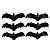 Enfeite de Halloween Morcego com 6 un. - Silver - Imagem 1