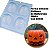Forma c Silicone Abóbora de Halloween Média Cód 10035 -BWB - Imagem 1