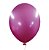 Balão Bexiga Metalizado 5'' Fucsia c/ 25 Unid.- Happy Day - Imagem 1