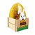 Cesta Porta Ovo de Páscoa em MDF e EVA - Grintoy - Imagem 1
