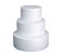 Bolo Fake de Isopor 10X20X30cm c/ 3 Andares - Ideal - Imagem 1