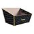 Cesta Papelão G Preto Estampada "Com Carinho" Ref PM10 - JR - Imagem 1