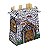 Caixa de Papel p/ Halloween Castelo Assombrado - Kaixote - Imagem 1