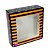 Caixinha Listras c/ Visor p/ 9 Doces Halloween C3813 -Ideia - Imagem 4