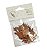 Apliques Alce Marrom c/ Gliter A054 - SB Aces (12) - Imagem 1