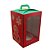 Caixa de Natal p/ Mini Panetone Boneco de Neve c Visor C2843 -Ideia (12) - Imagem 1