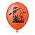 Balão Bruxa Laranja 11 Polegadas c/ 25 Unid - Happy Day - Imagem 1