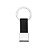 10028 - Chaveiro Metal Couro. - Imagem 1