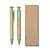 14334 - Conjunto Caneta e Lapiseira Bambu - Imagem 1