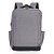 03034 - Mochila de Nylon USB com Compartimento Notebook 15,6 - Imagem 1