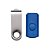 13960BR - Carcaça Pen Drive Giratório Brilhante - Imagem 2