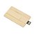 00039 - Pen card 4GB retangular de madeira - Imagem 1