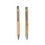 8251 - Kit Ecológico Caneta e Lapiseira Bambu Personalizado com Marca - Imagem 6