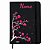 12514 - Moleskine Flores Personalizado com Nome - Imagem 1