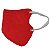 Máscara Kn95 Infantil Vermelho - Caixa 10 Unidades - Imagem 1