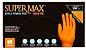Luvas Supermax - Nitrilo Proteção Ignite Orange tamanho - M - Imagem 1