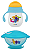 Kit Bowl Com Tampa E Talher E Copo Bolofofos - Zoop Toys - Imagem 1