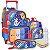 Kit Mochila de Rodinha + Estojo + Lancheira Bolofofos - Clio Style - Imagem 1