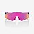 ÓCULOS DE SOL 100% SPEEDCRAFT XS - POLISHED TRANSLUCENT GREY PURPLE - Imagem 2