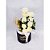 Box luxo Florfina com 8 rosas brancas e Ferrero Rocher - Imagem 1