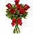 Buquê de rosas tradicional com 6 unidades - Imagem 1