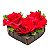 Arranjo de Coração com rosas importadas - Imagem 1