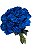 Buque com 24 rosas azuis - Imagem 1