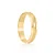 Par de alianças Clarisse 5mm de casamento ouro 18k - Imagem 4