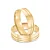 Par de alianças Aurelia 5mm de casamento ouro 18k - Imagem 2