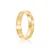 Par de alianças 5mm de casamento ouro 18k - Imagem 4