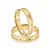 Par de alianças Lovely 4mm de casamento ouro 18k - Imagem 3