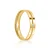 Par de alianças Lisboa 4mm de casamento ouro 18k - Imagem 3
