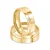 Par de alianças Bali 5mm de casamento ouro 18k - Imagem 2