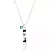 Colar feminino Personalizado Olhar - PRATA 925 - Imagem 1