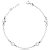 Pulseira feminina 4 Ponto de Luz  - PRATA 925 - Imagem 1