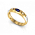 Anel Ouro 18K Formatura Navete - Imagem 2