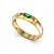 Anel Ouro 18K Formatura Navete - Imagem 4