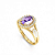 Anel Formatura Feminino Aro Duplo Oval Grande - Ouro 18K - Imagem 3