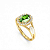 Anel Formatura Feminino Aro Duplo Oval Grande - Ouro 18K - Imagem 9