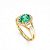 Anel Formatura Feminino Aro Duplo Oval Grande - Ouro 18K - Imagem 11
