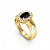 Anel Formatura Feminino pedra Oval - Ouro 18K - Imagem 6