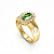 Anel Formatura Feminino pedra Oval - Ouro 18K - Imagem 9