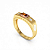 Anel Formatura Masculino zircônia Baguete com Detalhes - OURO 18K - Imagem 5
